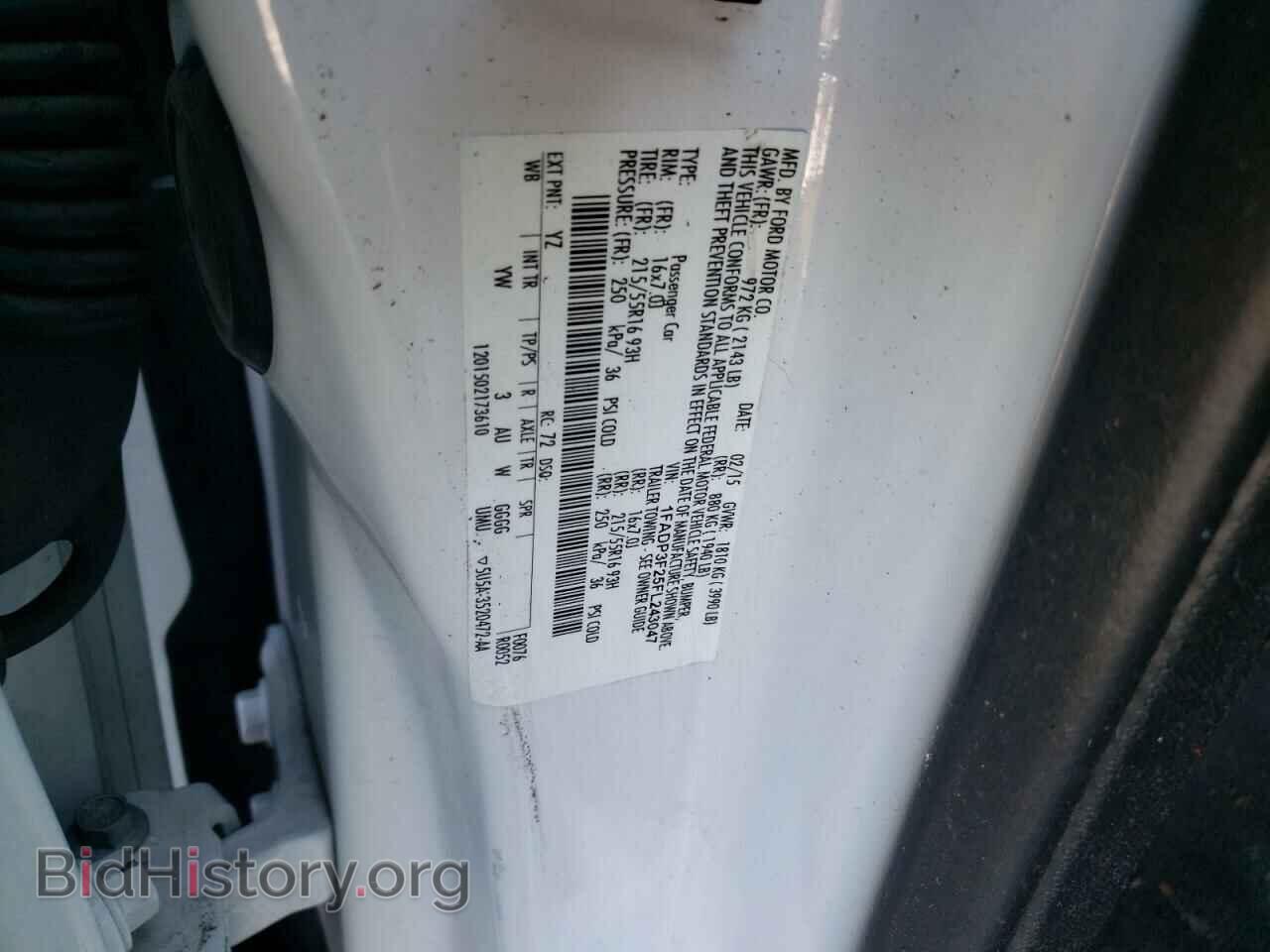 2015 FORD FOCUS - VIN: 1FADP3F25FL243047 - Фото 10