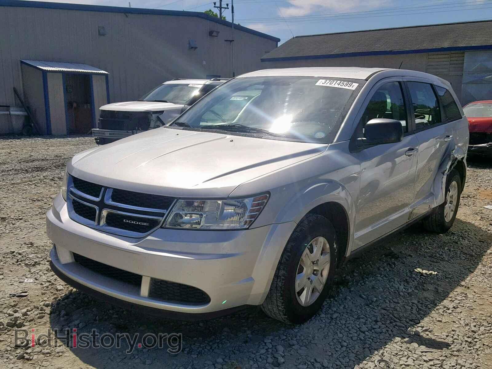 2012 DODGE JOURNEY - VIN: 3C4PDCAB9CT229692 - Фото 2