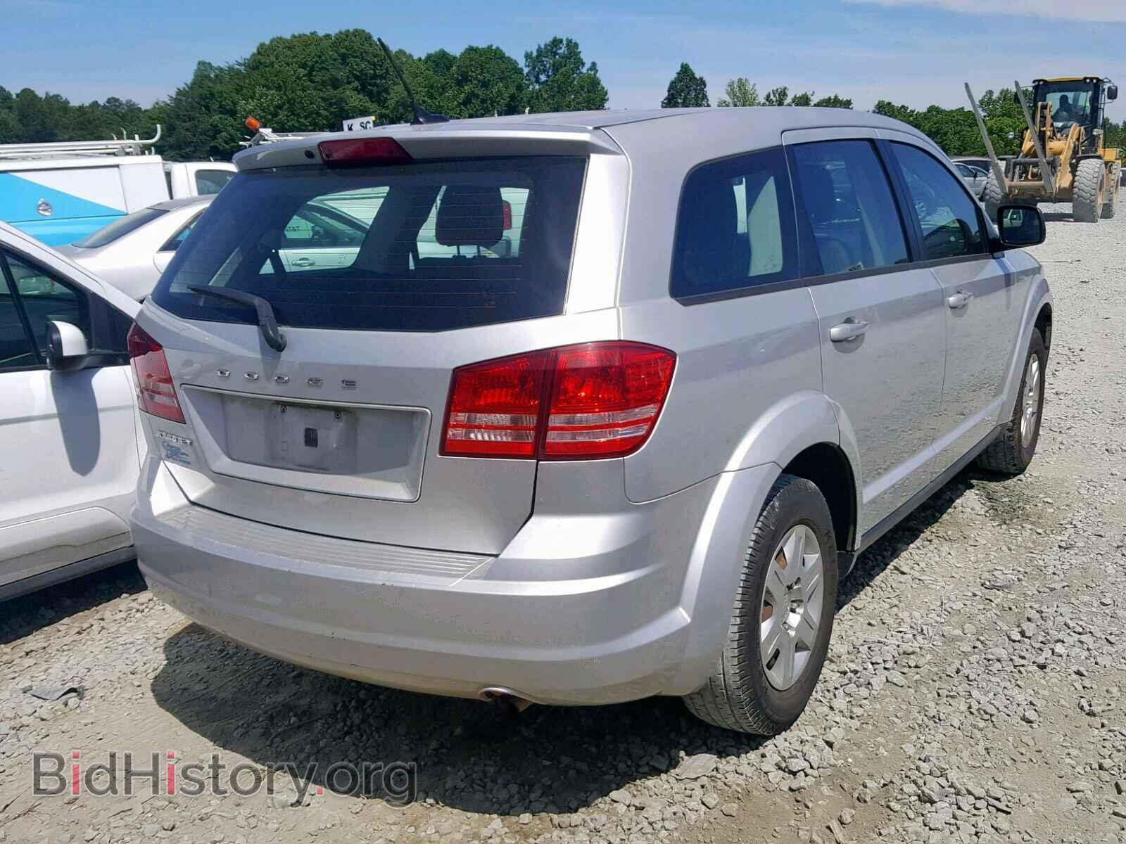 2012 DODGE JOURNEY - VIN: 3C4PDCAB9CT229692 - Фото 4