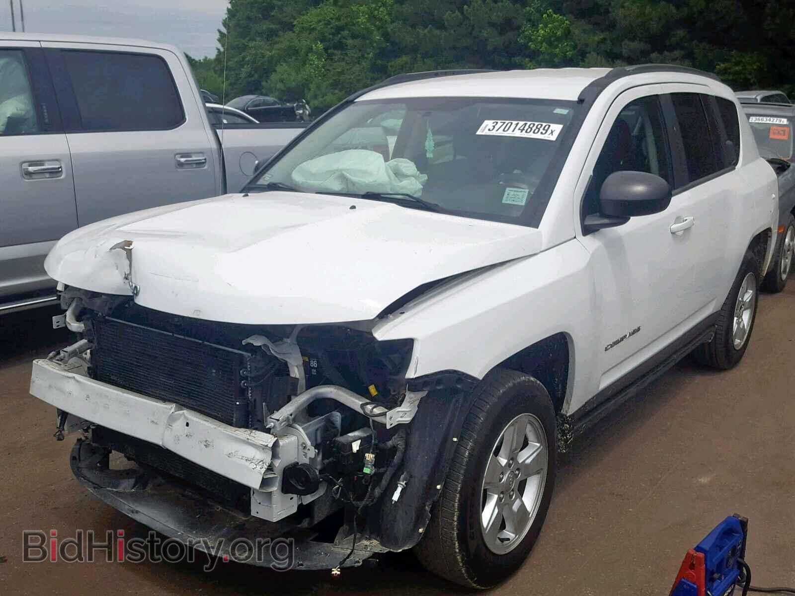 2014 JEEP COMPASS SP - VIN: 1C4NJCBA8ED559564 - Фото 2