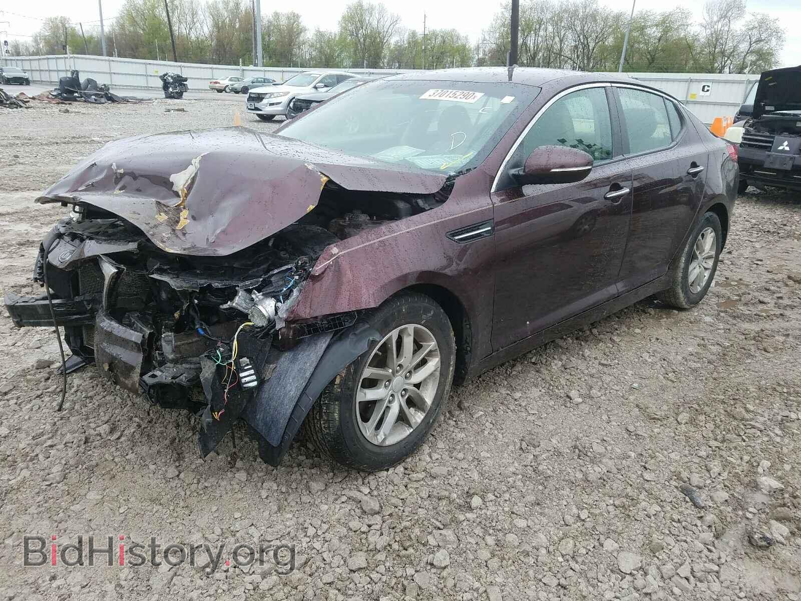 2012 KIA OPTIMA - VIN: 5XXGM4A76CG026207 - Фото 2