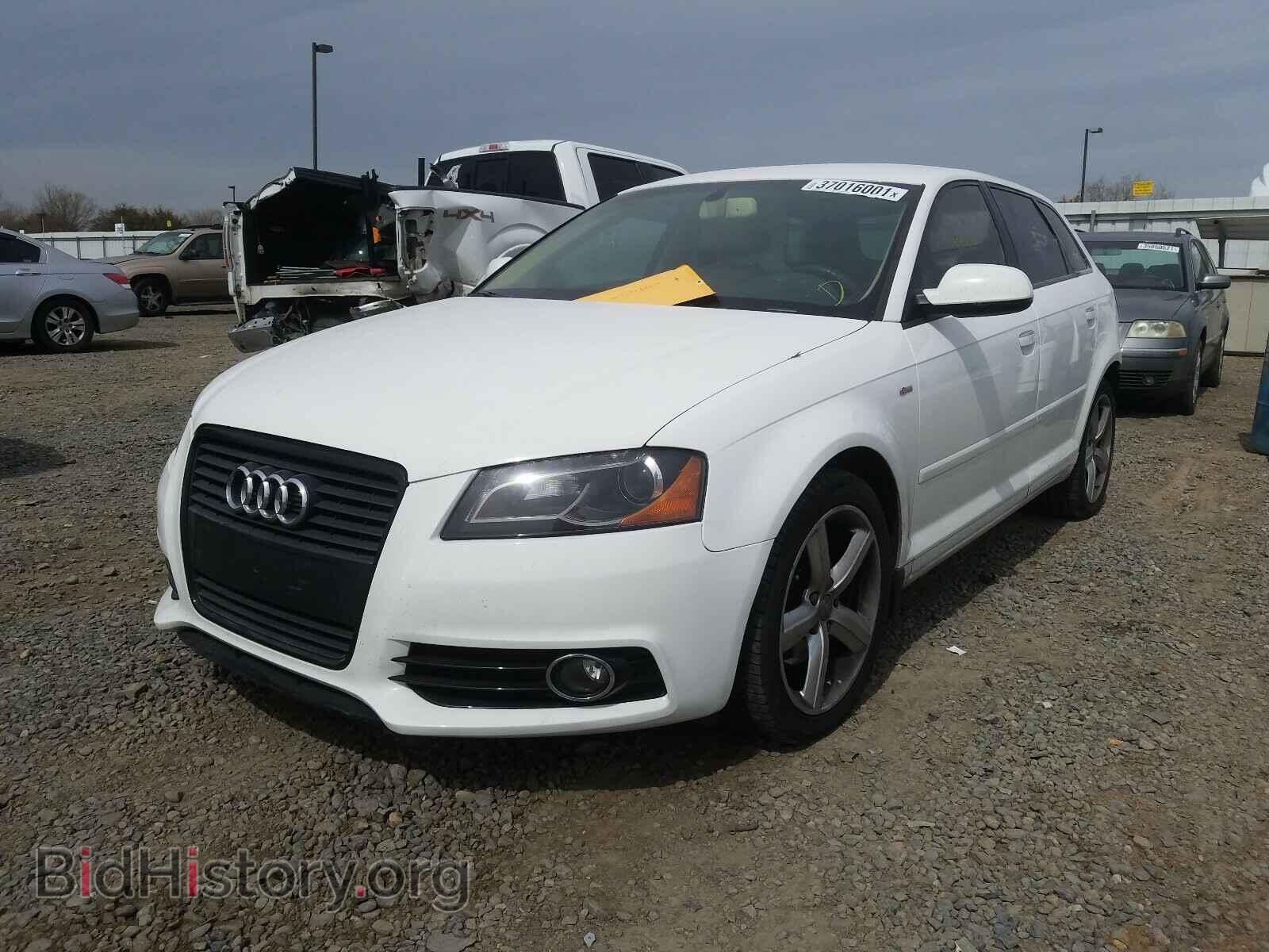 2012 AUDI A3 - VIN: WAUKJBFM0CA140671 - Фото 2