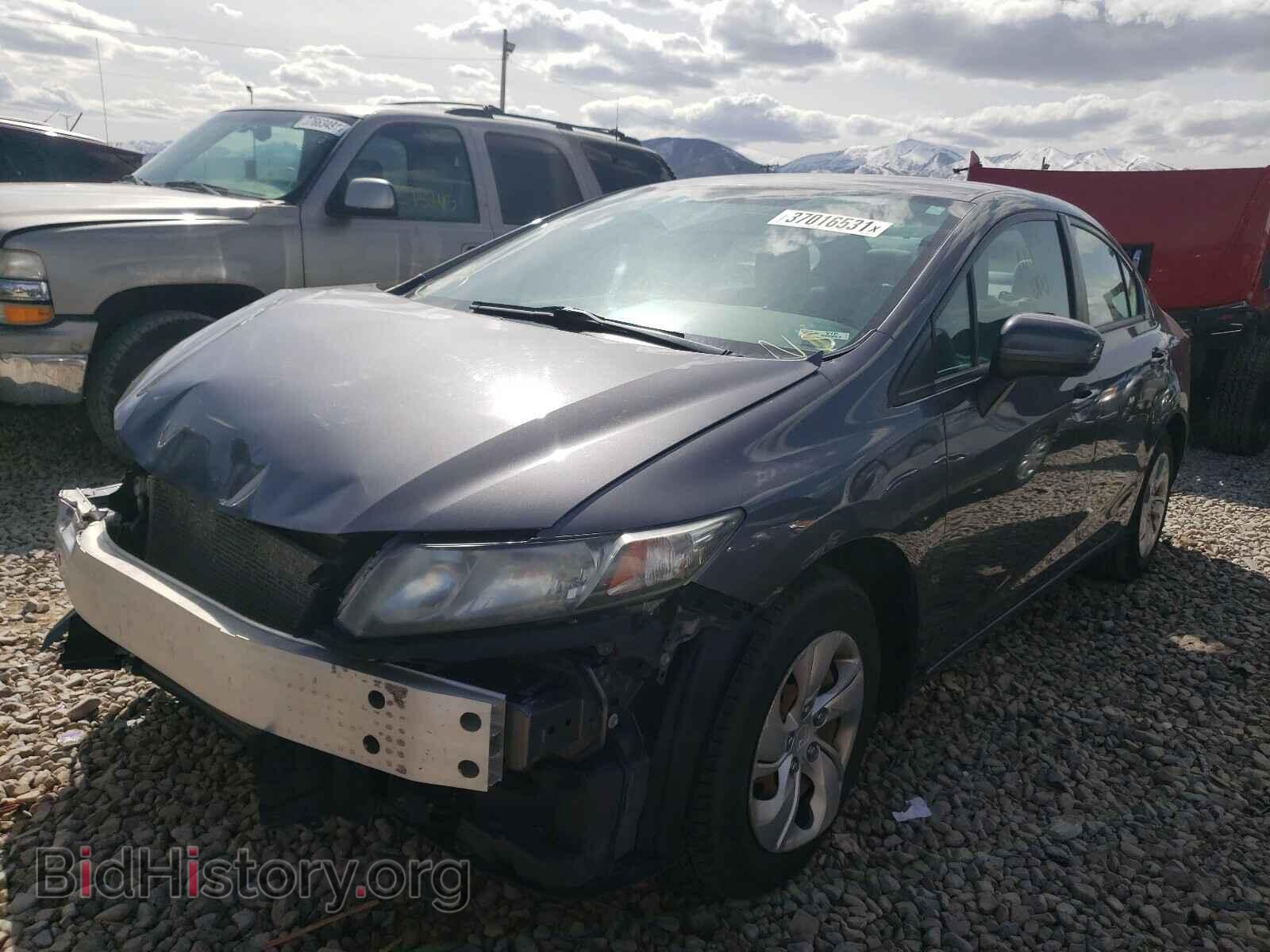 2014 HONDA CIVIC - VIN: 19XFB2F57EE227767 - Фото 2