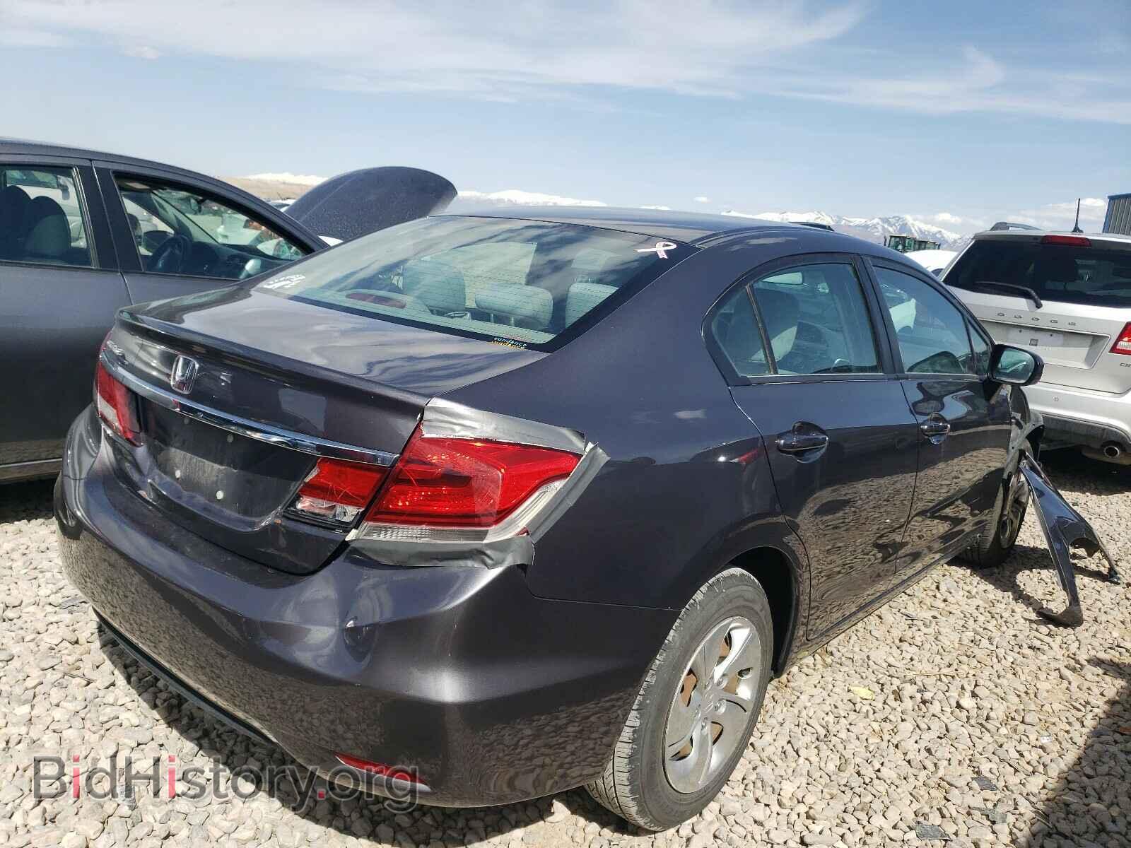 2014 HONDA CIVIC - VIN: 19XFB2F57EE227767 - Фото 4