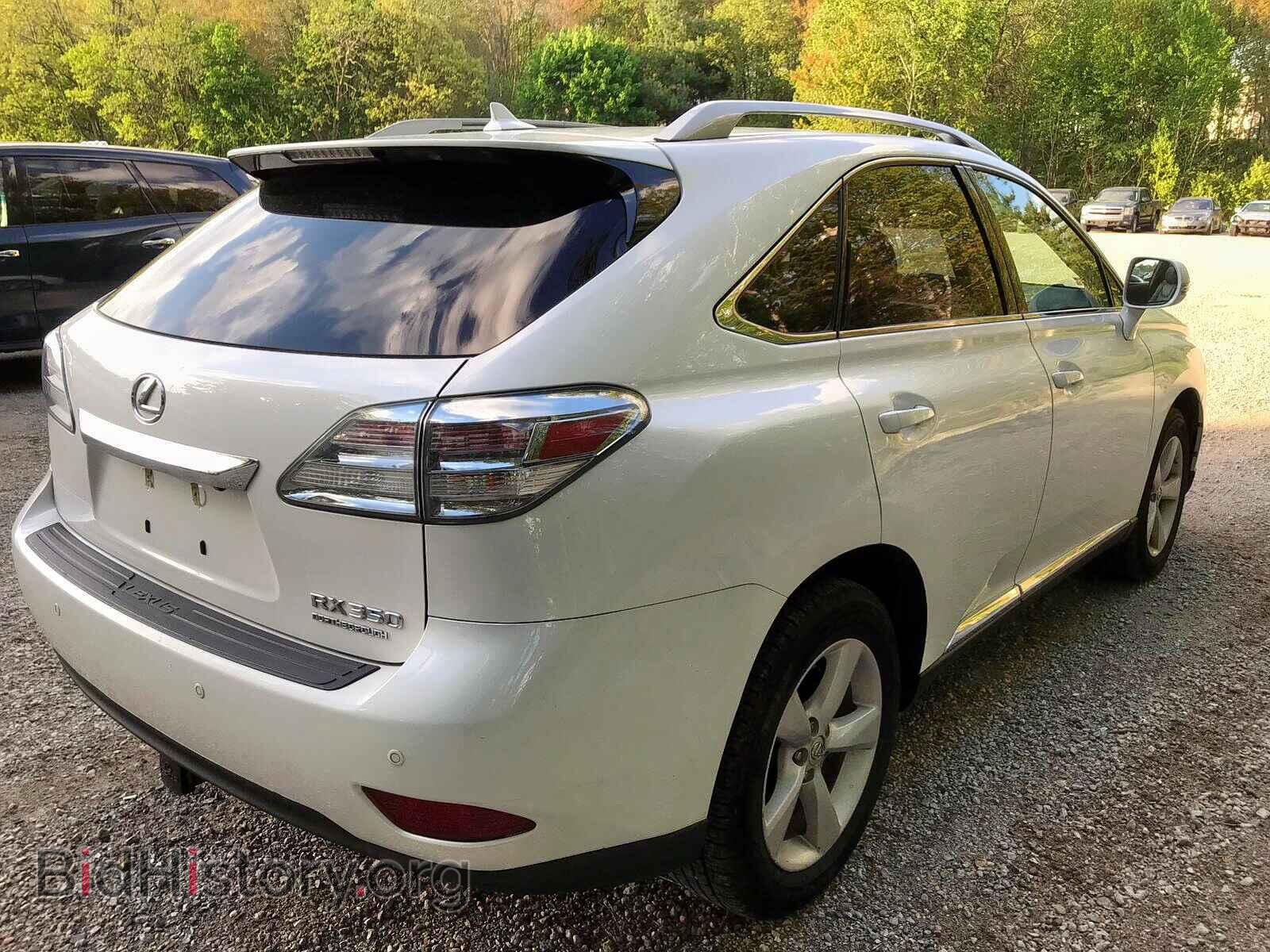 2012 LEXUS RX 350 - VIN: 2T2BK1BA9CC136034 - Фото 5