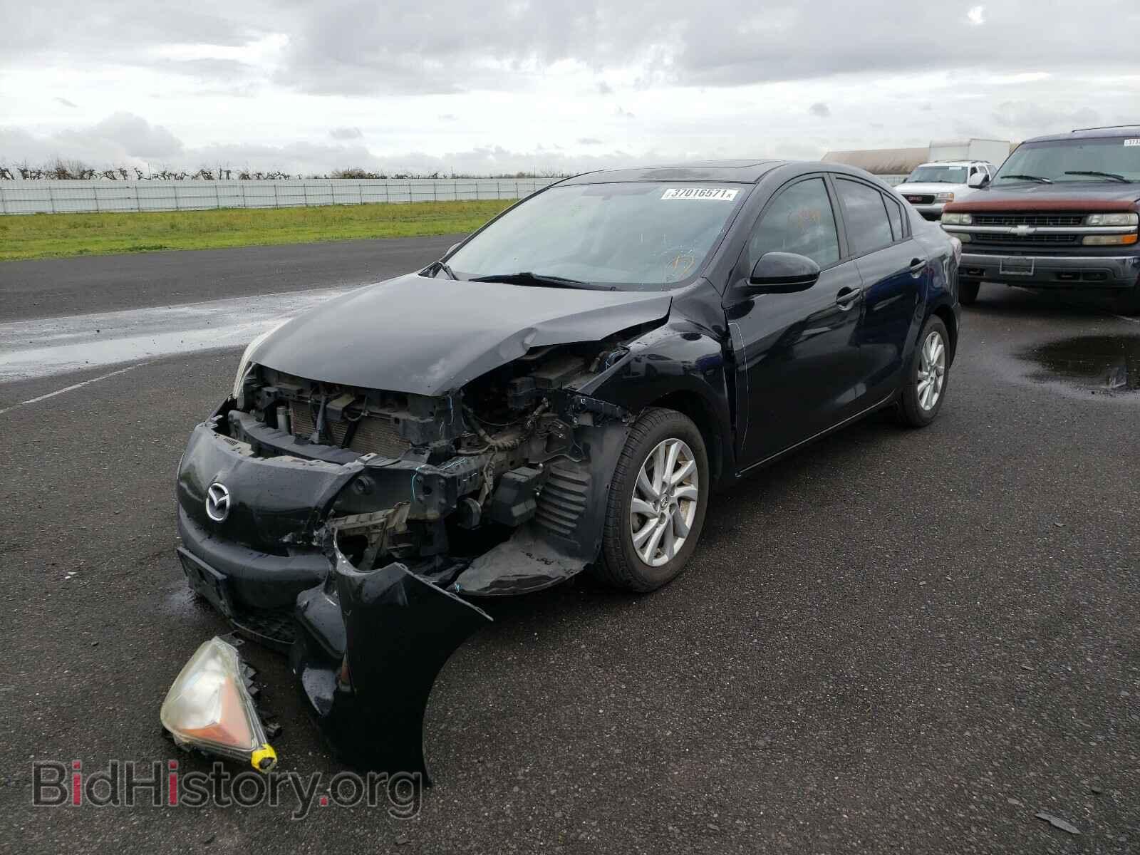 2012 MAZDA 3 - VIN: JM1BL1V83C1545709 - Фото 2