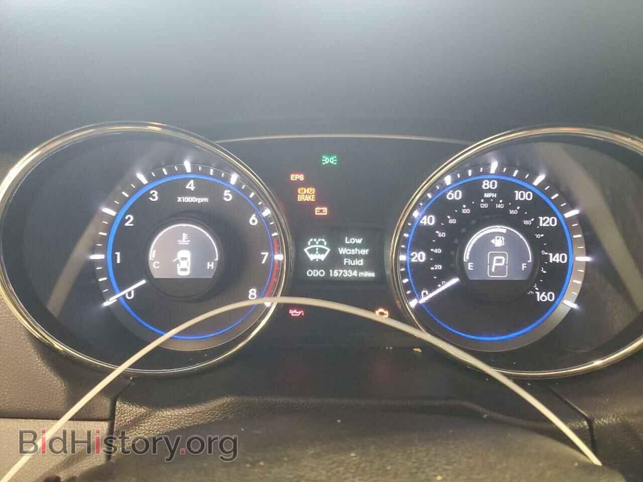 2012 HYUNDAI SONATA - VIN: 5NPEB4AC8CH485611 - Фото 9