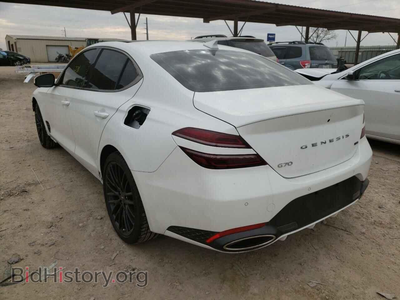 2022 GENESIS G70 LAUNCH - VIN: KMTG14TE4NU082309 - Photo 3