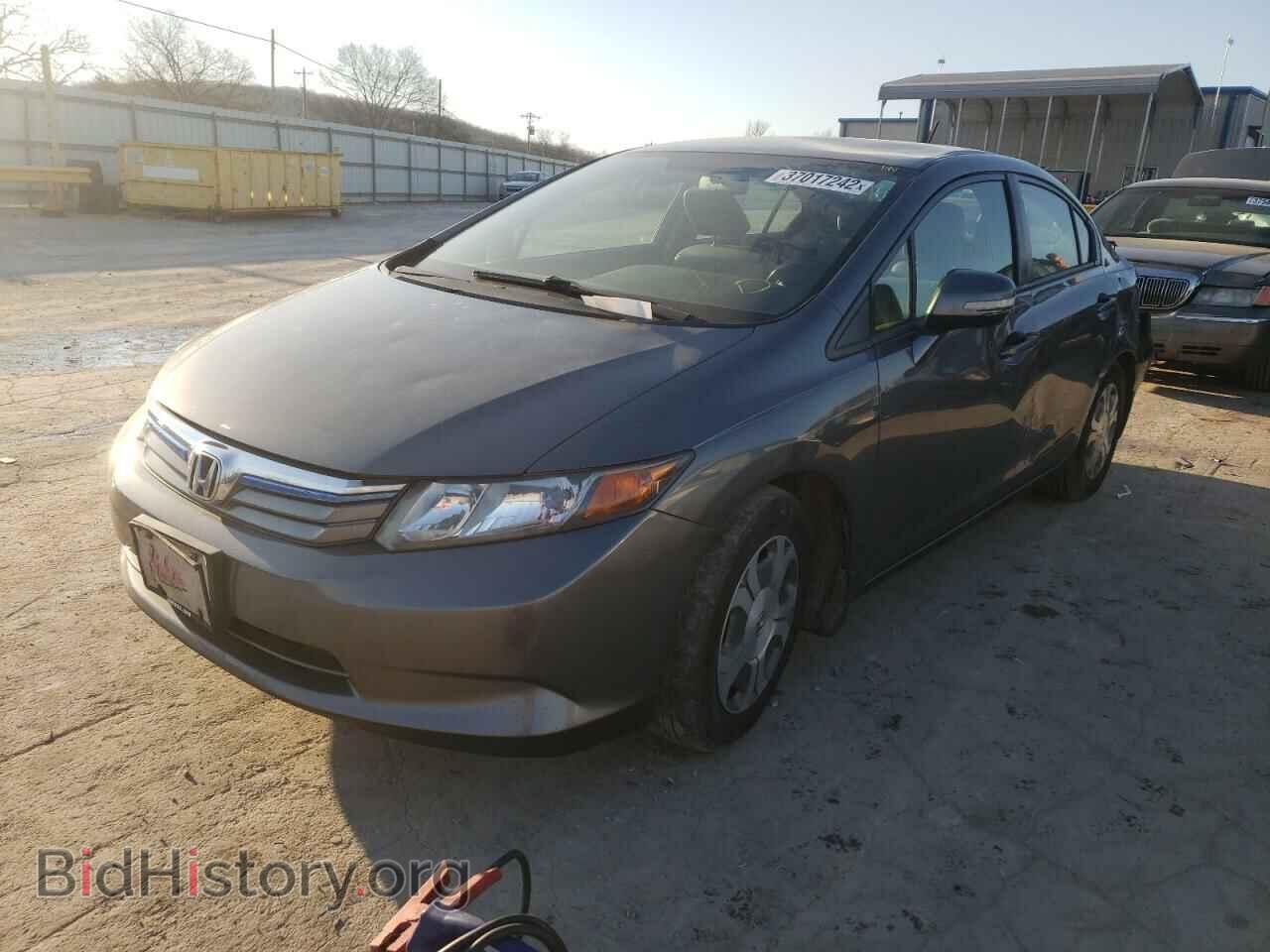 2012 HONDA CIVIC - VIN: JHMFB4F33CS011031 - Фото 2