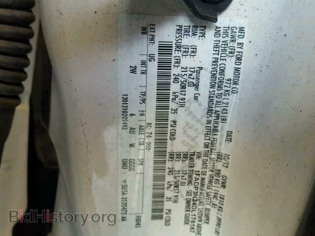 2013 FORD FOCUS - VIN: 1FADP3N24DL178187 - Фото 10