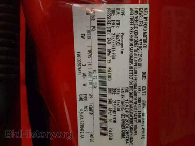 2013 FORD FOCUS - VIN: 1FADP3F20DL285784 - Фото 10
