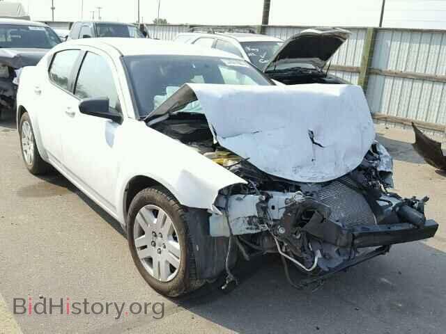 Photo 1C3CDZAB2EN169456 - DODGE AVENGER 2014