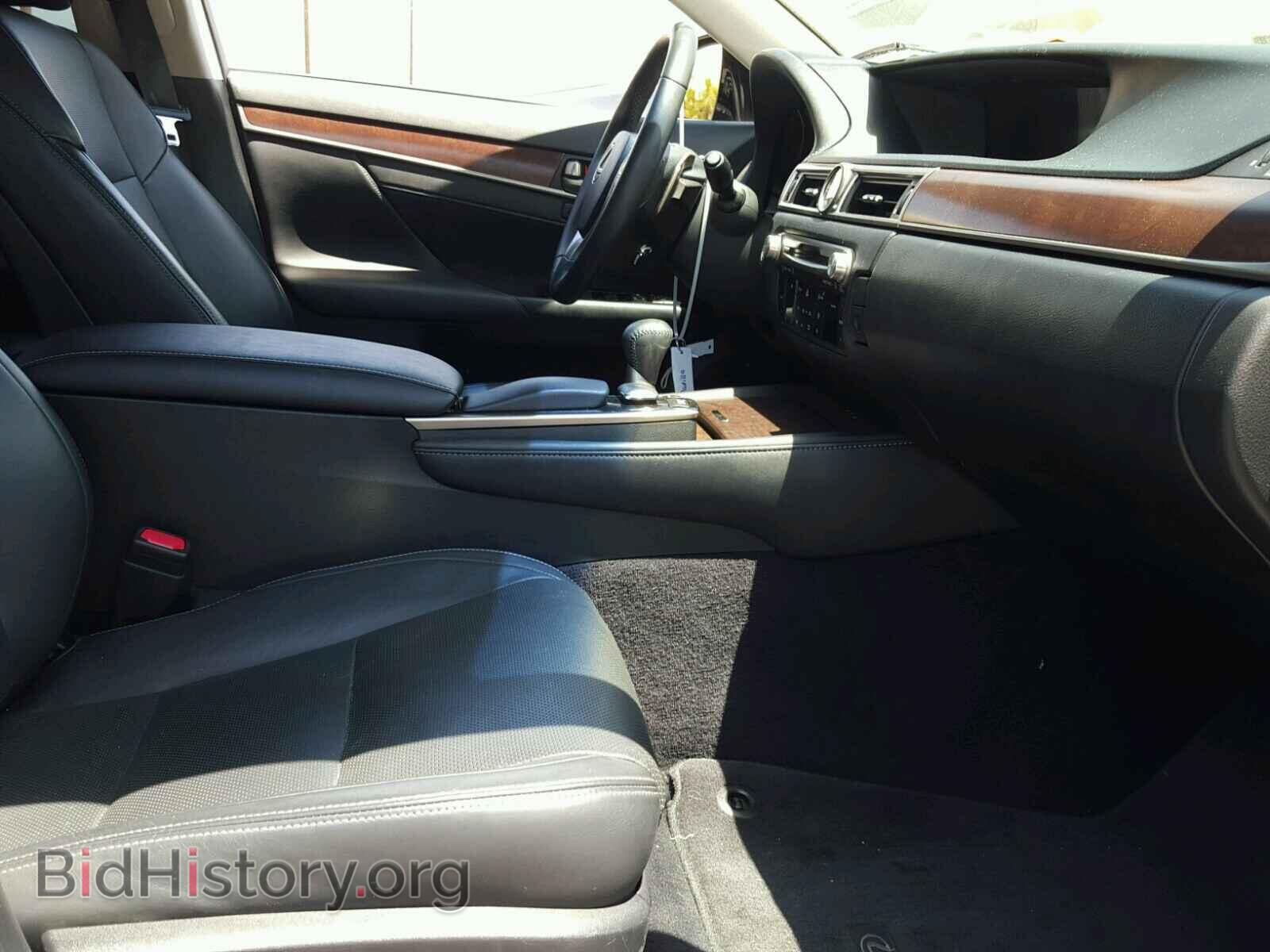 2013 LEXUS GS350 - VIN: JTHBE1BL1D5027626 - Фото 5