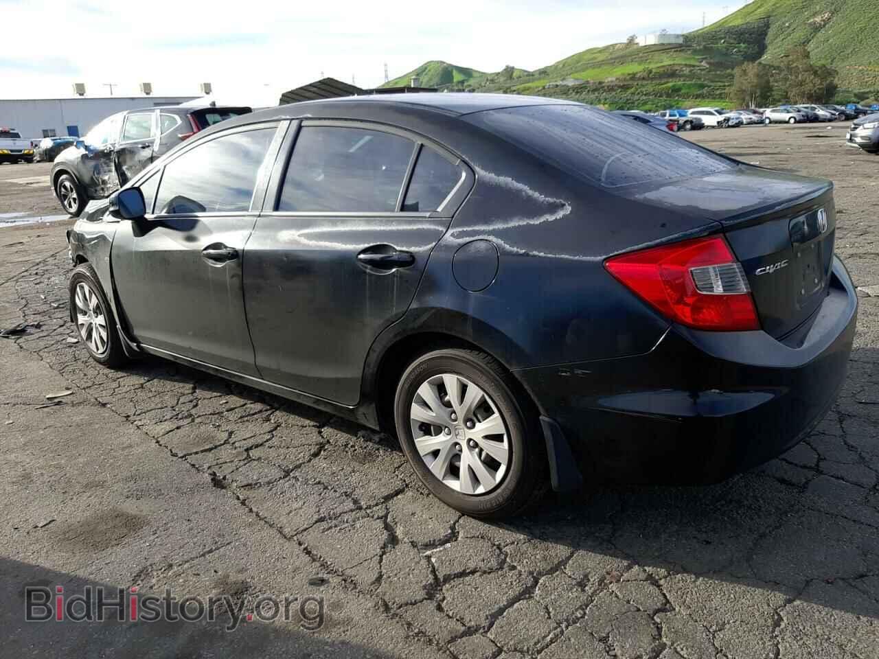 2012 HONDA CIVIC - VIN: 2HGFB2F57CH571313 - Фото 2