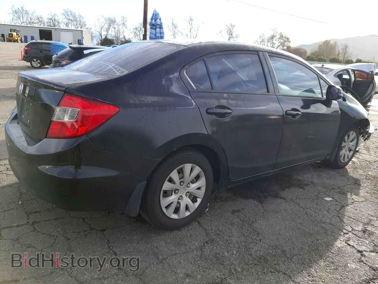 2012 HONDA CIVIC - VIN: 2HGFB2F57CH571313 - Фото 3