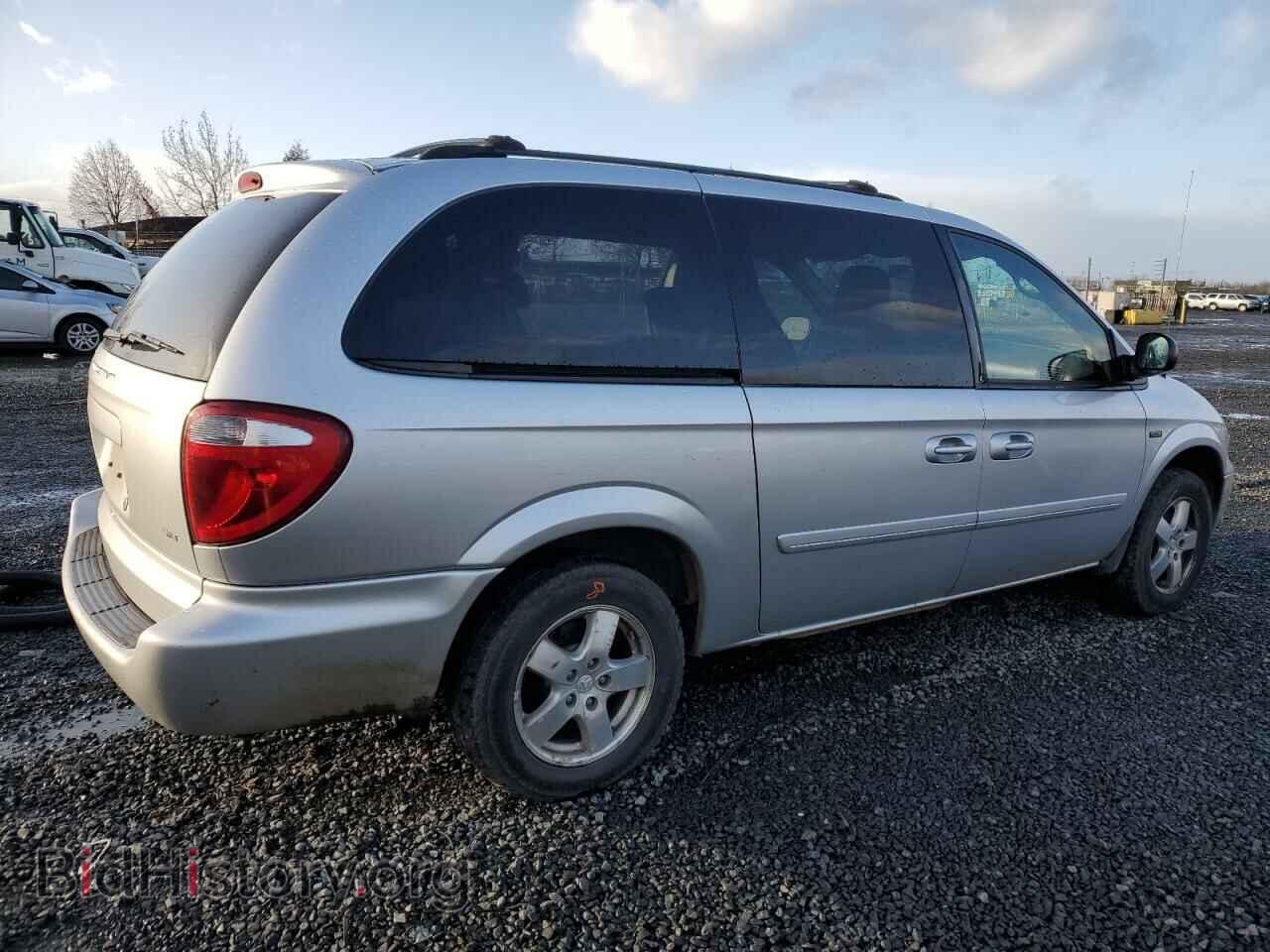 2007 DODGE CARAVAN - VIN: 2D4GP44L07R277224 - Фото 3