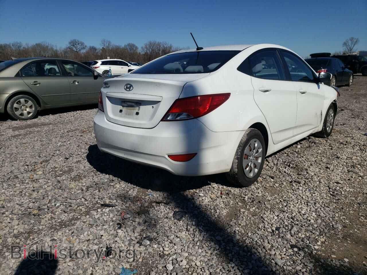 2016 HYUNDAI ACCENT - VIN: KMHCT4AE5GU942422 - Фото 4
