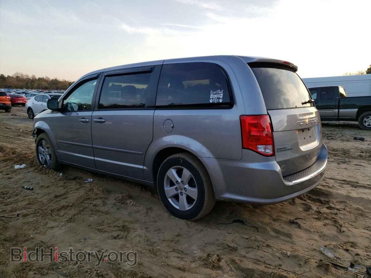 2013 DODGE CARAVAN - VIN: 2C4RDGBGXDR762942 - Фото 2