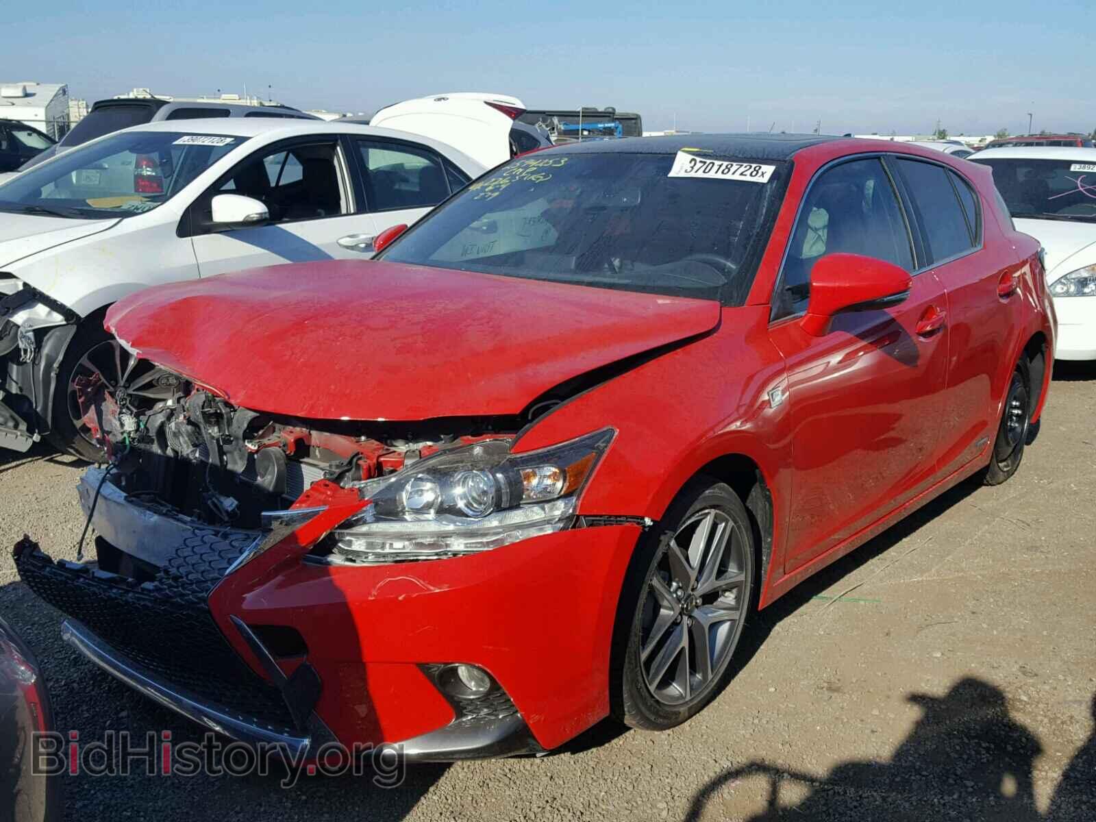 2017 LEXUS CT 200 - VIN: JTHKD5BH9H2290931 - Фото 2