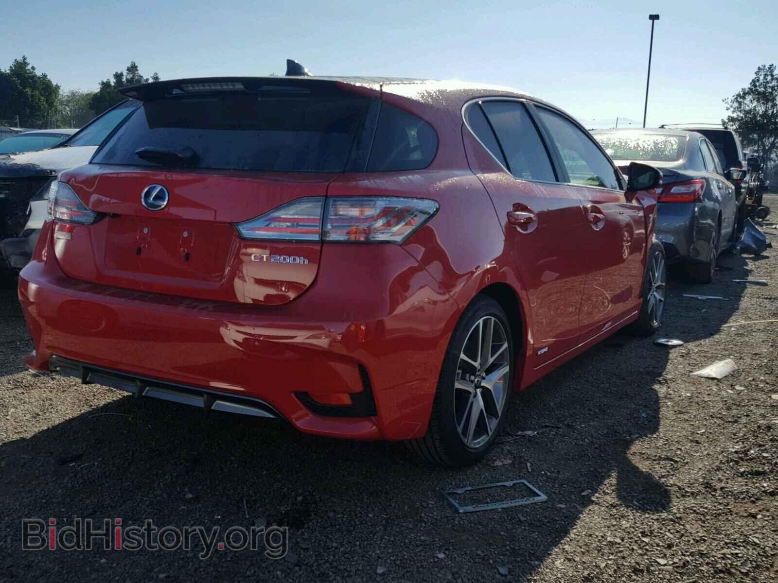 2017 LEXUS CT 200 - VIN: JTHKD5BH9H2290931 - Фото 4