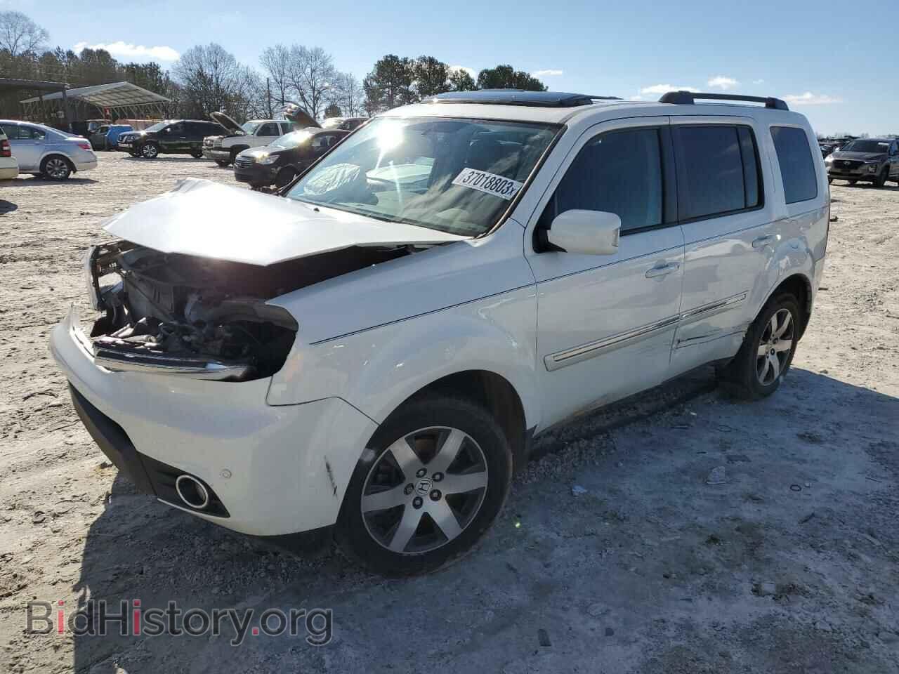 Фотография 5FNYF3H90DB016213 - HONDA PILOT 2013