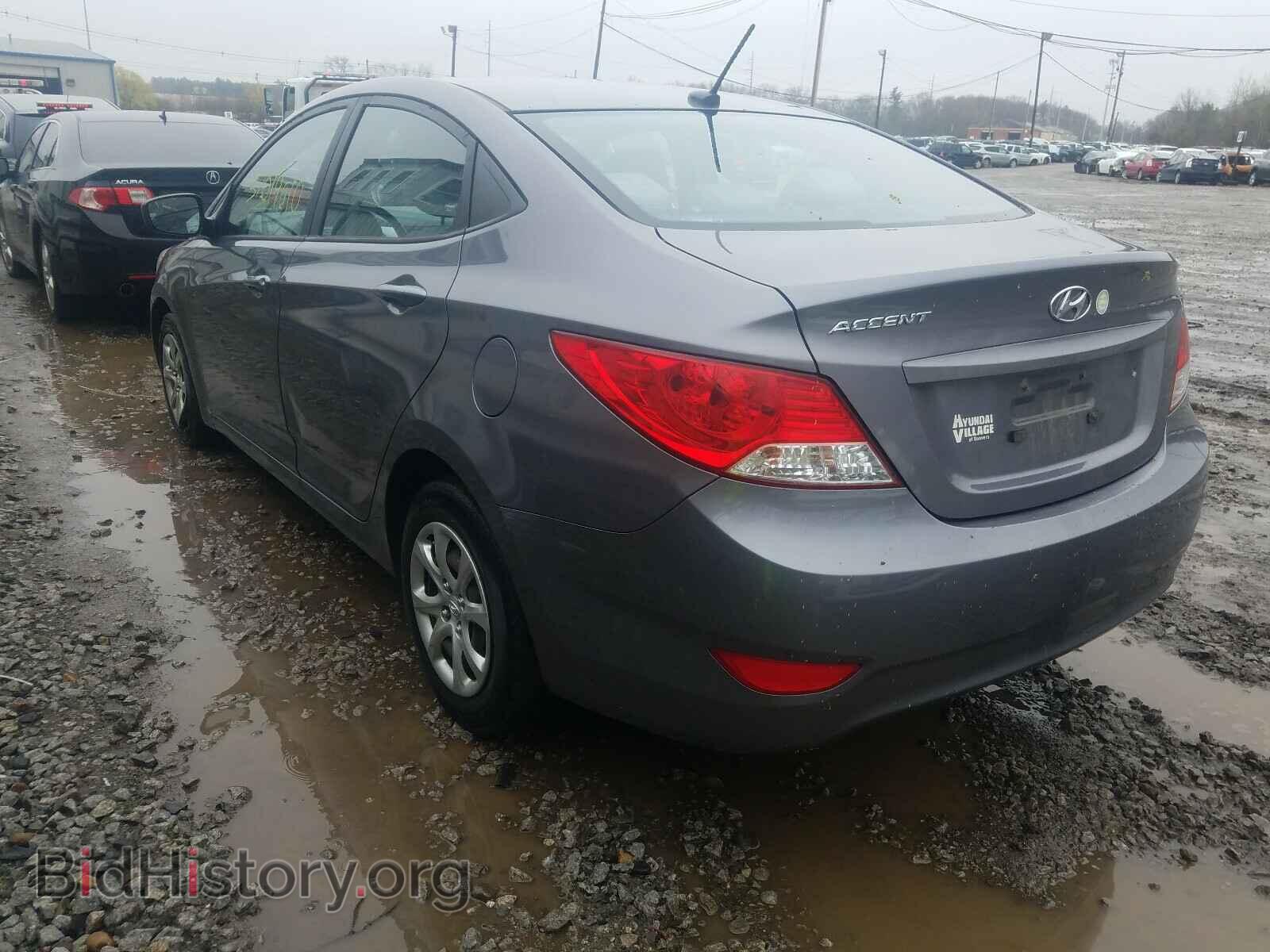 2013 HYUNDAI ACCENT - VIN: KMHCT4AE8DU470423 - Фото 3