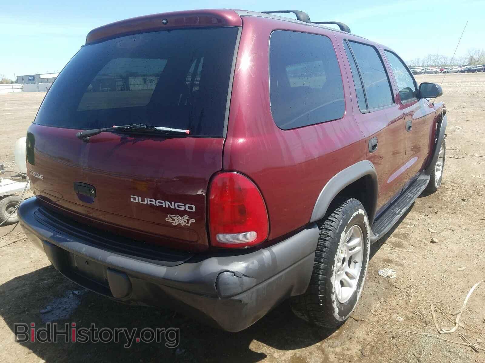 2003 DODGE DURANGO - VIN: 1D4HR38N63F565514 - Фото 4