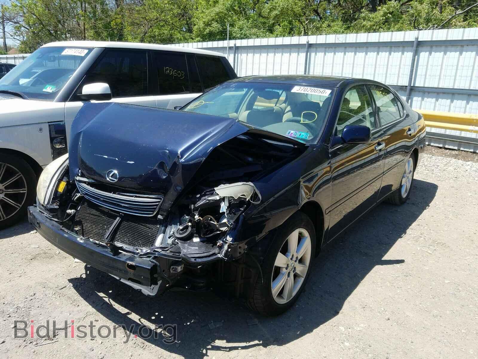 2005 LEXUS ES330 - VIN: JTHBA30G255095187 - Фото 2