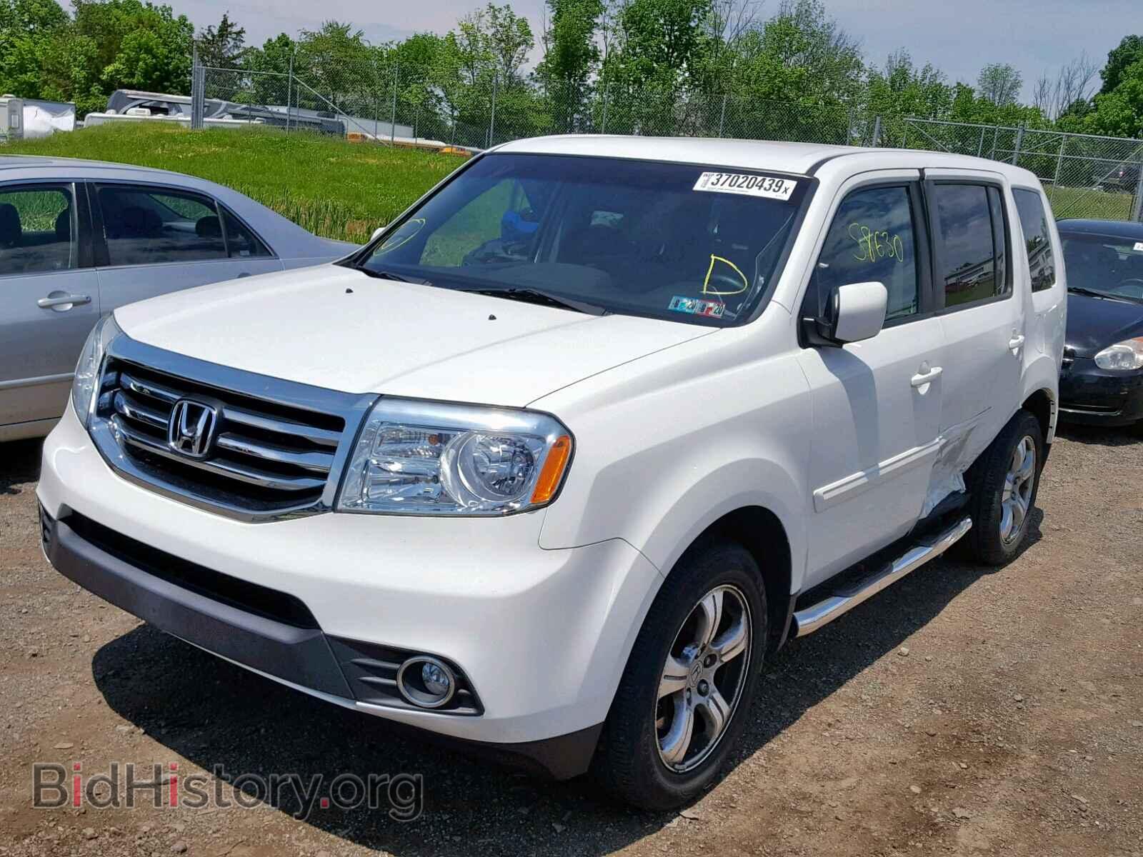 2013 HONDA PILOT EX - VIN: 5FNYF4H43DB081261 - Фото 2