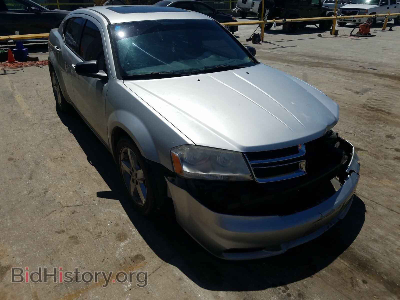 Photo 1C3CDZAB2CN147485 - DODGE AVENGER 2012