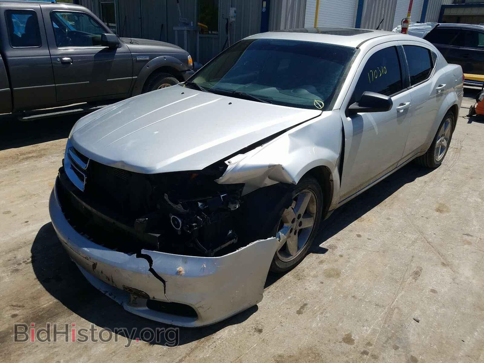 2012 DODGE AVENGER - VIN: 1C3CDZAB2CN147485 - Фото 2