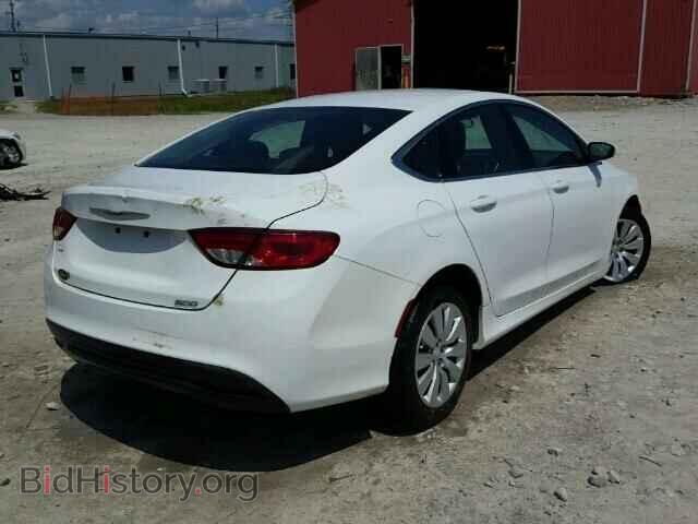 2015 CHRYSLER 200 - VIN: 1C3CCCFBXFN606792 - Photo 4