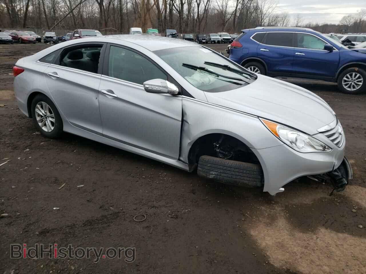 2014 HYUNDAI SONATA - VIN: 5NPEB4AC1EH854649 - Фото 4