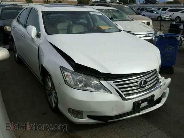 Photo JTHBK1EG3C2502393 - LEXUS ES350 2012