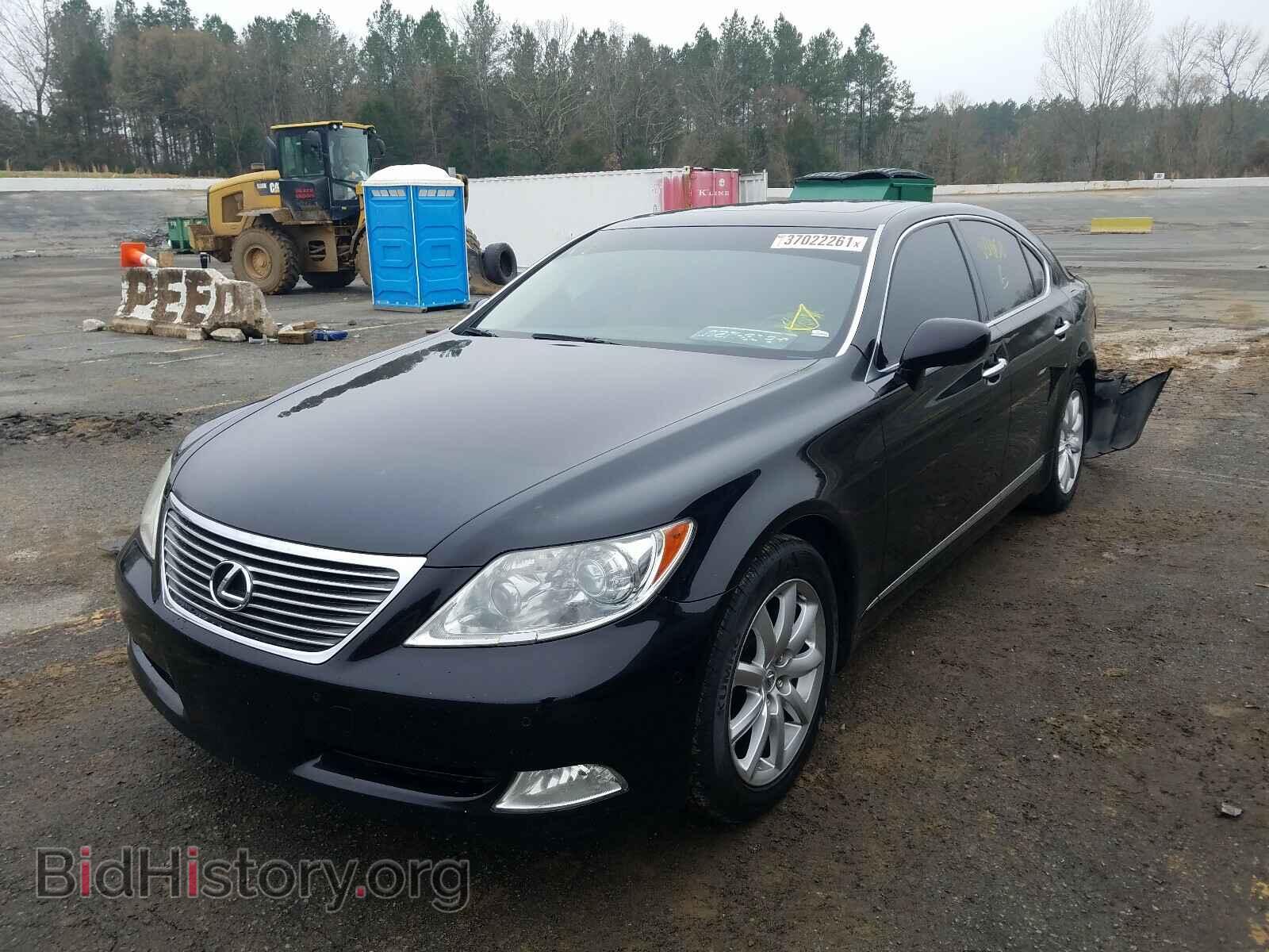 2008 LEXUS LS460 - VIN: JTHBL46F185067464 - Фото 2