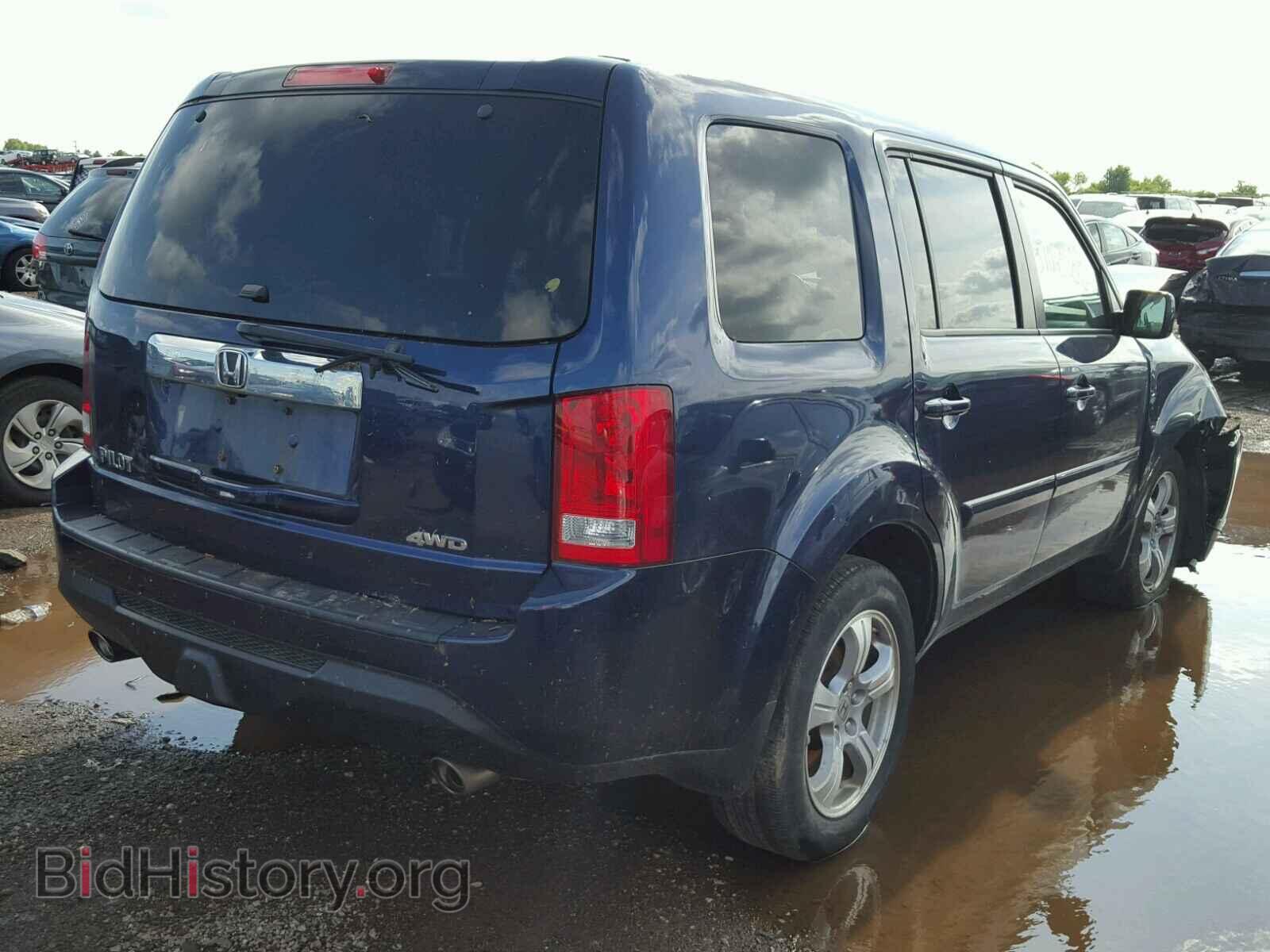 2013 HONDA PILOT - VIN: 5FNYF4H51DB007930 - Фото 4