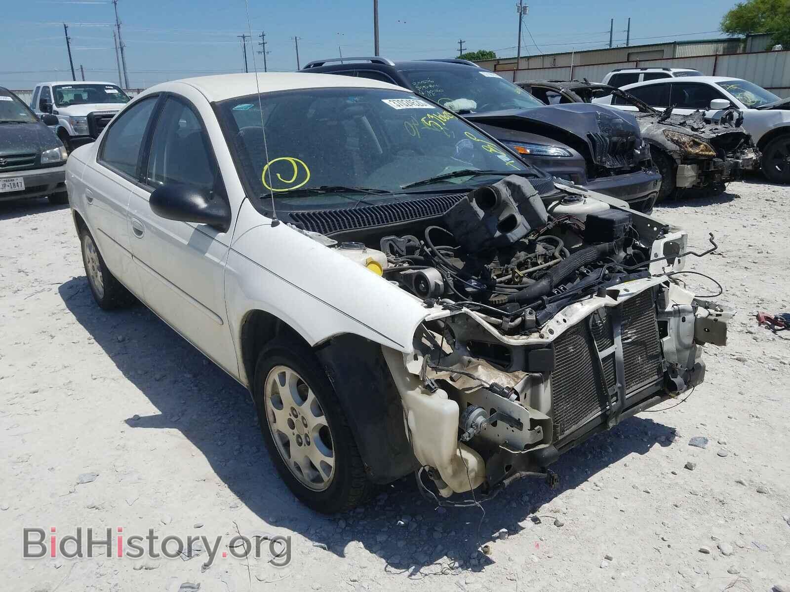 Фотография 1B3ES56C94D536623 - DODGE NEON 2004