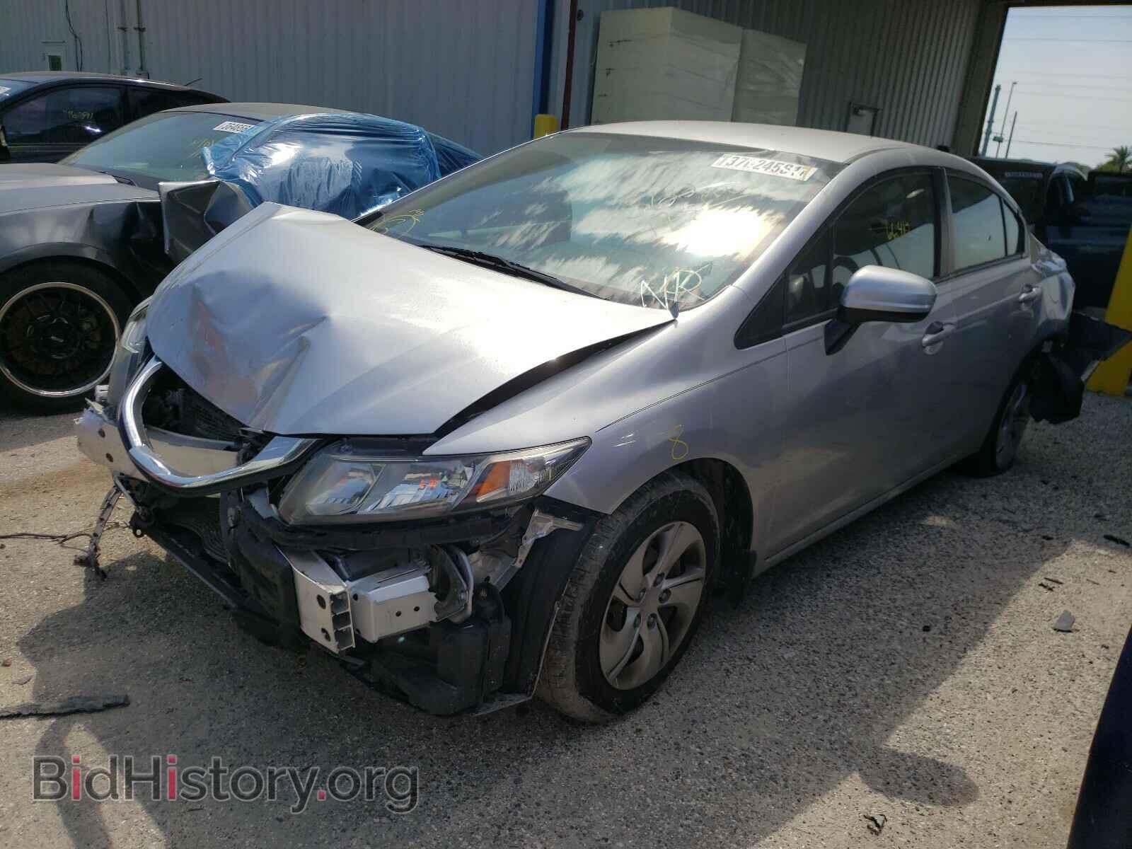 2015 HONDA CIVIC - VIN: 19XFB2F51FE104130 - Фото 2
