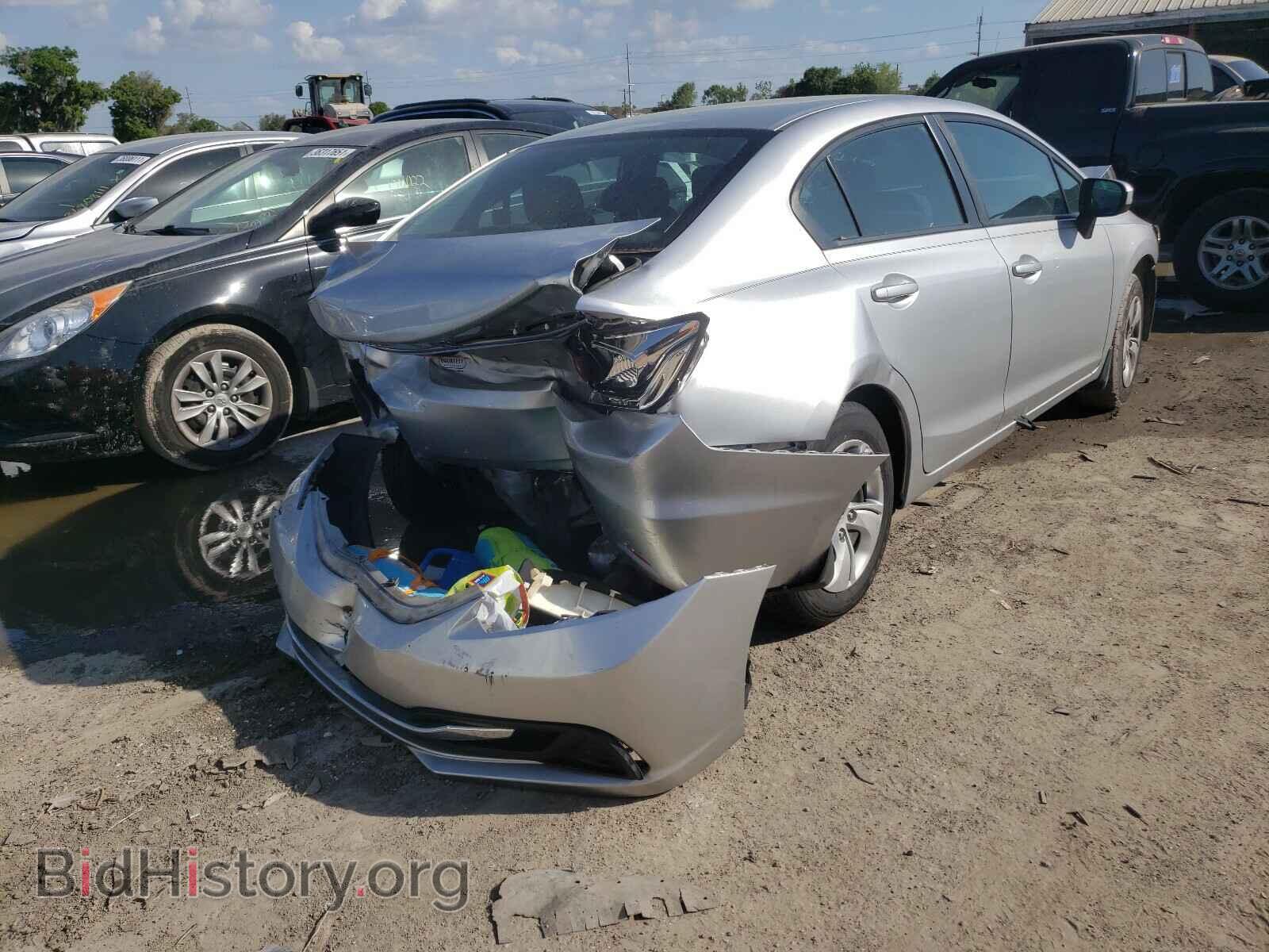 2015 HONDA CIVIC - VIN: 19XFB2F51FE104130 - Фото 4