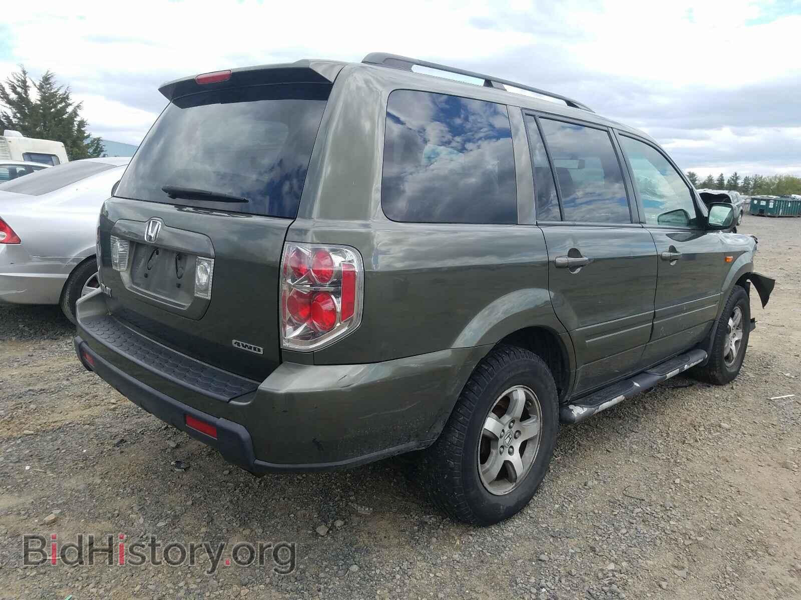 2006 HONDA PILOT - VIN: 2HKYF18636H524674 - Фото 4