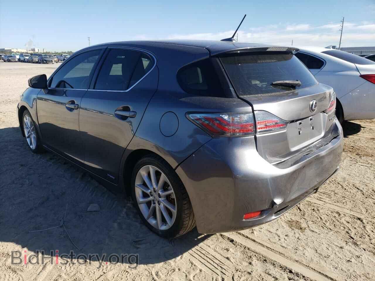 2012 LEXUS CT 200 - VIN: JTHKD5BH8C2077428 - Фото 2
