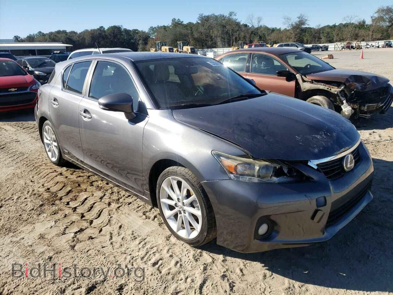 2012 LEXUS CT 200 - VIN: JTHKD5BH8C2077428 - Фото 4