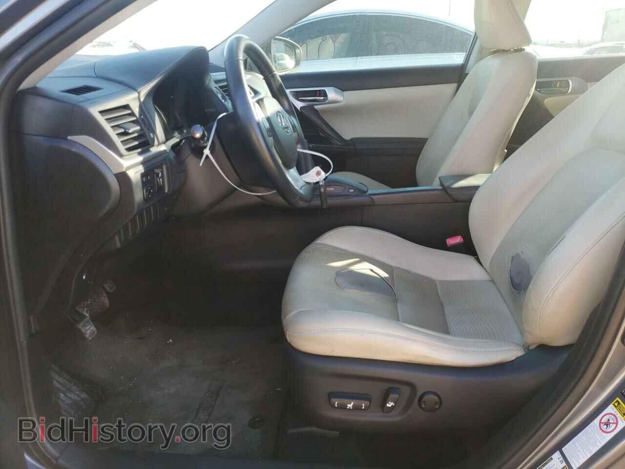 2012 LEXUS CT 200 - VIN: JTHKD5BH8C2077428 - Фото 7