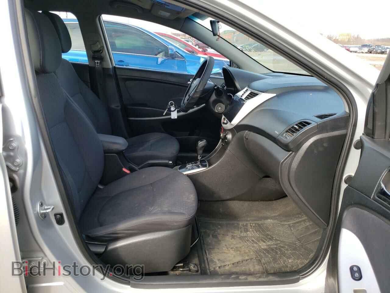 2013 HYUNDAI ACCENT - VIN: KMHCU5AE8DU102522 - Фото 5