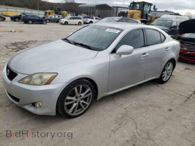 2007 Lexus IS IS 250, серебристый — VIN JTHBK262572058531, Copart