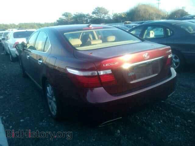 2007 LEXUS LS460 - VIN: JTHBL46F875020687 - Фото 3