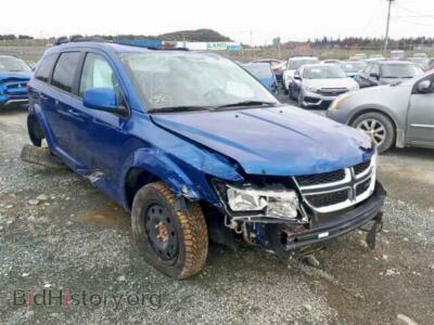 2015 Dodge JOURNEY SE, синий — VIN 3C4PDCAB9FT639431, Copart