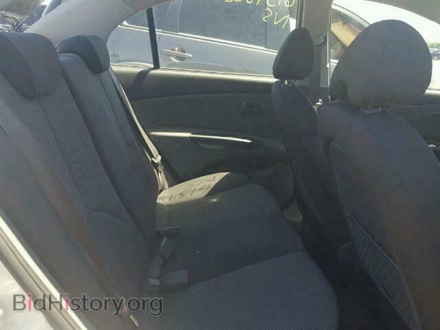 2011 KIA RIO BASE - VIN: KNADH4B32B6858320 - Фото 6