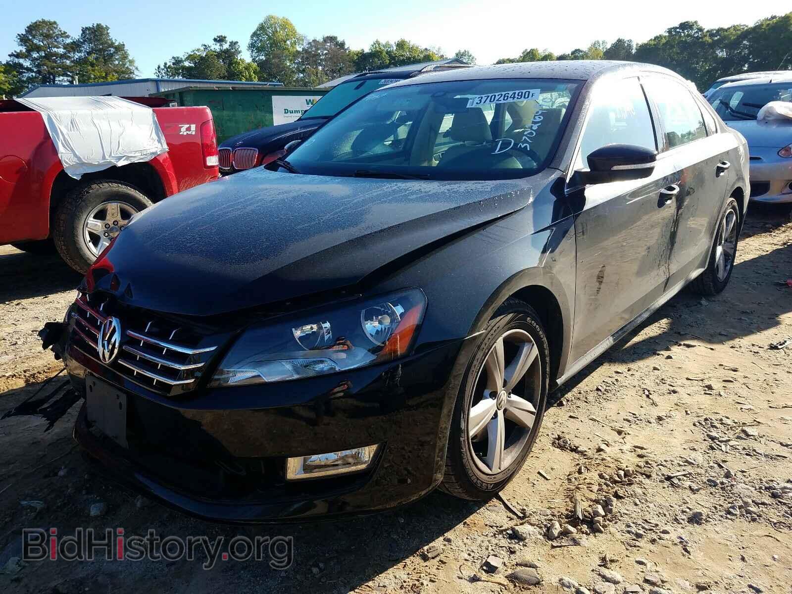 2015 VOLKSWAGEN PASSAT - VIN: 1VWAT7A32FC085571 - Фото 2