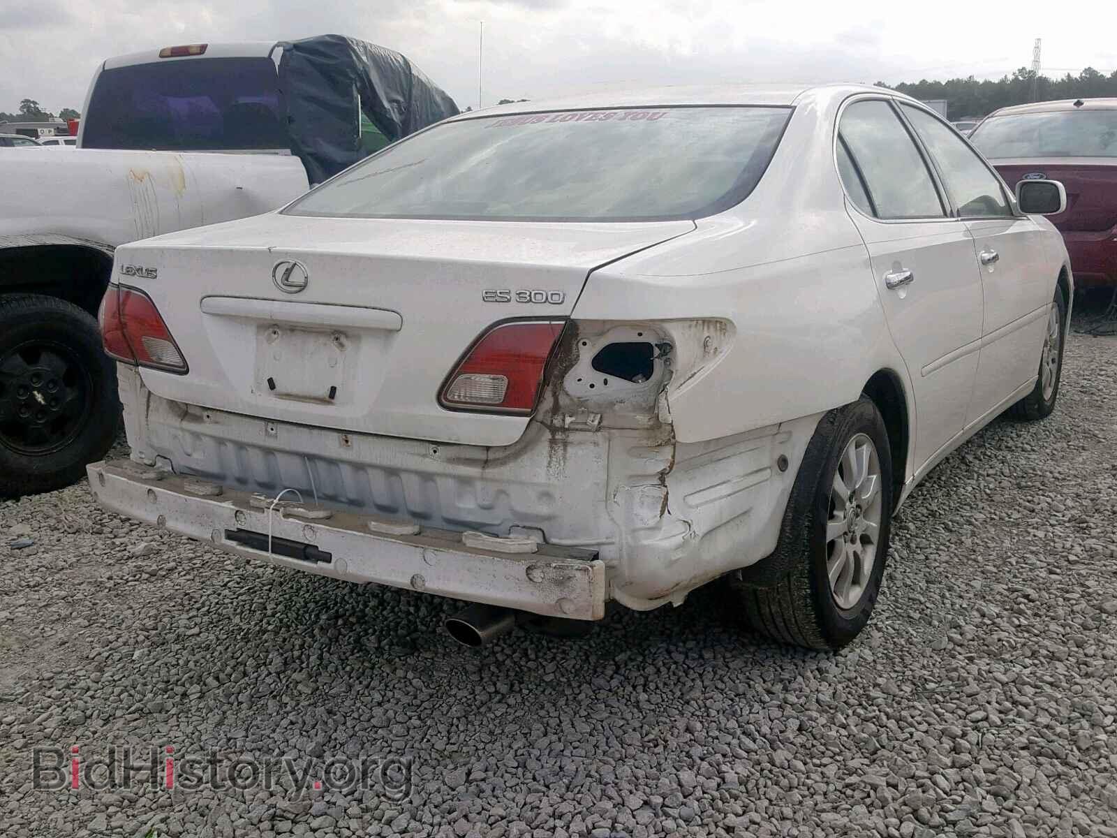 2002 LEXUS ES300 - VIN: JTHBF30G220031323 - Фото 4